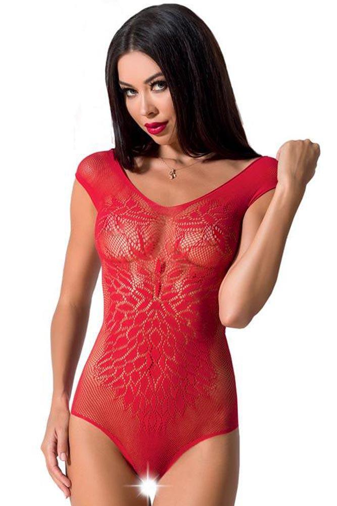 Passion - Γυναικείο Κορμάκι - Passion Κόκκινο BS064-Red - E-string.gr