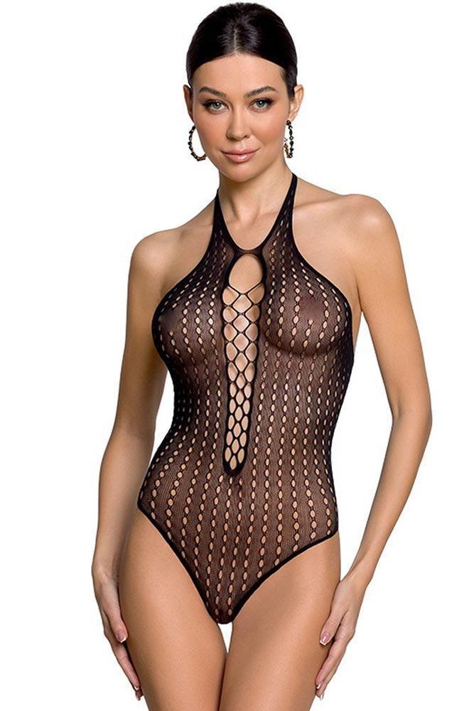 Passion - Γυναικείο Κορμάκι - Passion Μαύρο BS088-Black - E-string.gr