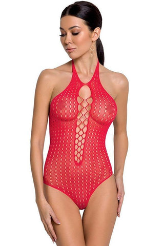 Passion - Γυναικείο Κορμάκι - Passion Κόκκινο BS088-Red - E-string.gr
