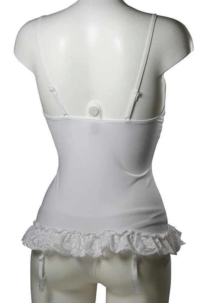 Avanua - Γυναικείος Κορσές - Avanua Malylin Corset Λευκός AV10032 - E-string.gr