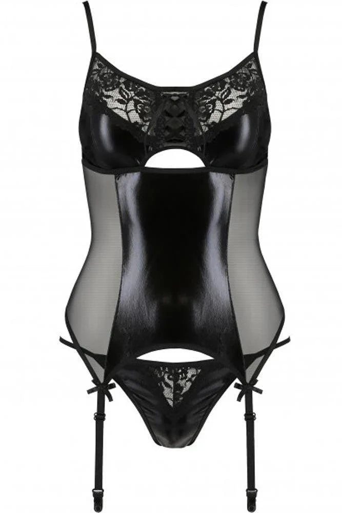 Passion - Γυναικείος Κορσές - Passion Asuna Corset Μαύρος PS0056 - E-string.gr