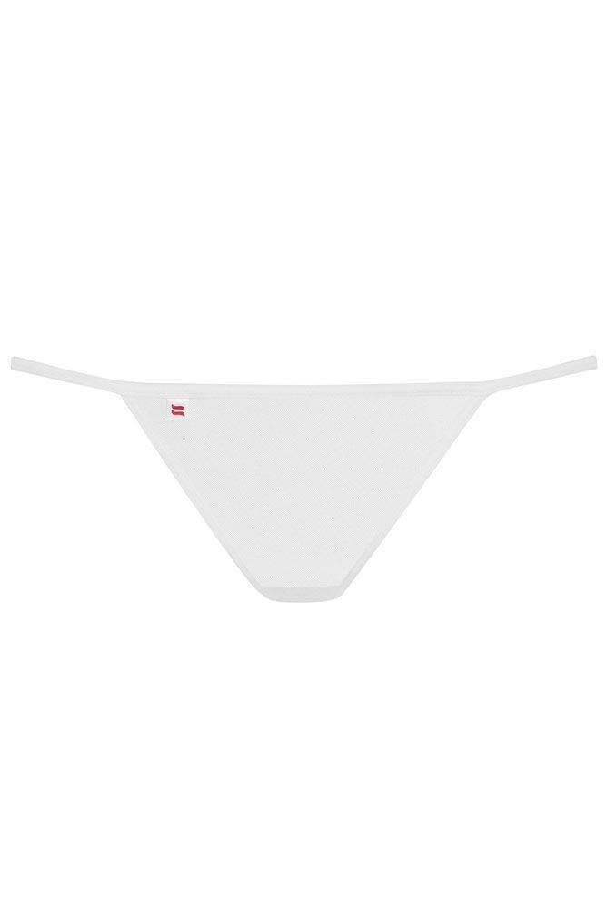 Obsessive - Γυναικείο εσώρουχο - Obsessive Luiza Thong Λευκό OB5392 - E-string.gr