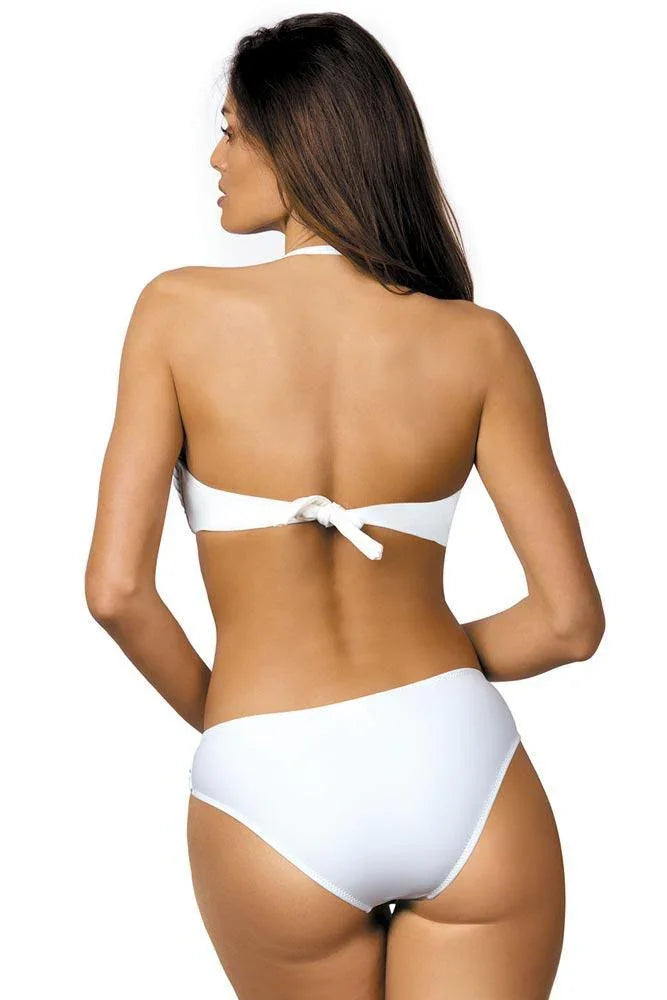 Marko - Γυναικείο Μαγιό - Μπικίνι Salma Λευκό M-254-White - E-string.gr