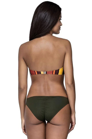 Lorin - Γυναικείο Μαγιό - Μπικίνι Lorin Χακί L-2303 - E-string.gr