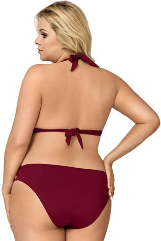 Lorin - Γυναικείο Μαγιό - Μπικίνι Lorin Μπορντό L-3054 - E-string.gr
