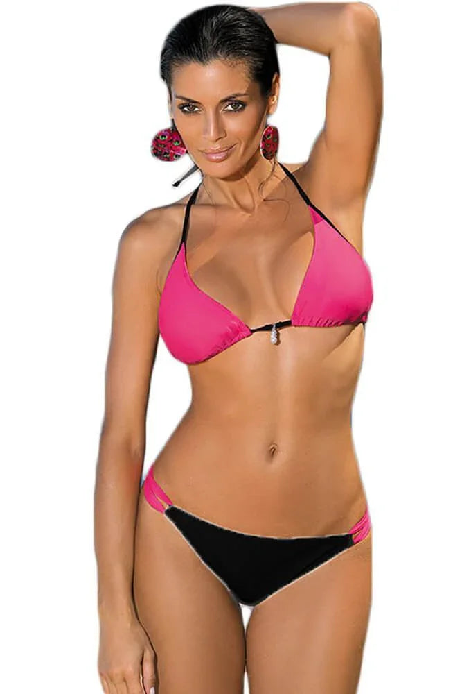 Marko - Γυναικείο Μαγιό - Μπικίνι Erica Pink M-262-P - E-string.gr