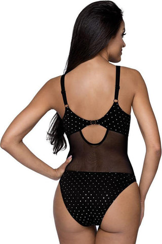 Lorin - Γυναικείο Μαγιό - Ολόσωμο Lorin Μαύρο L-4309 - E-string.gr