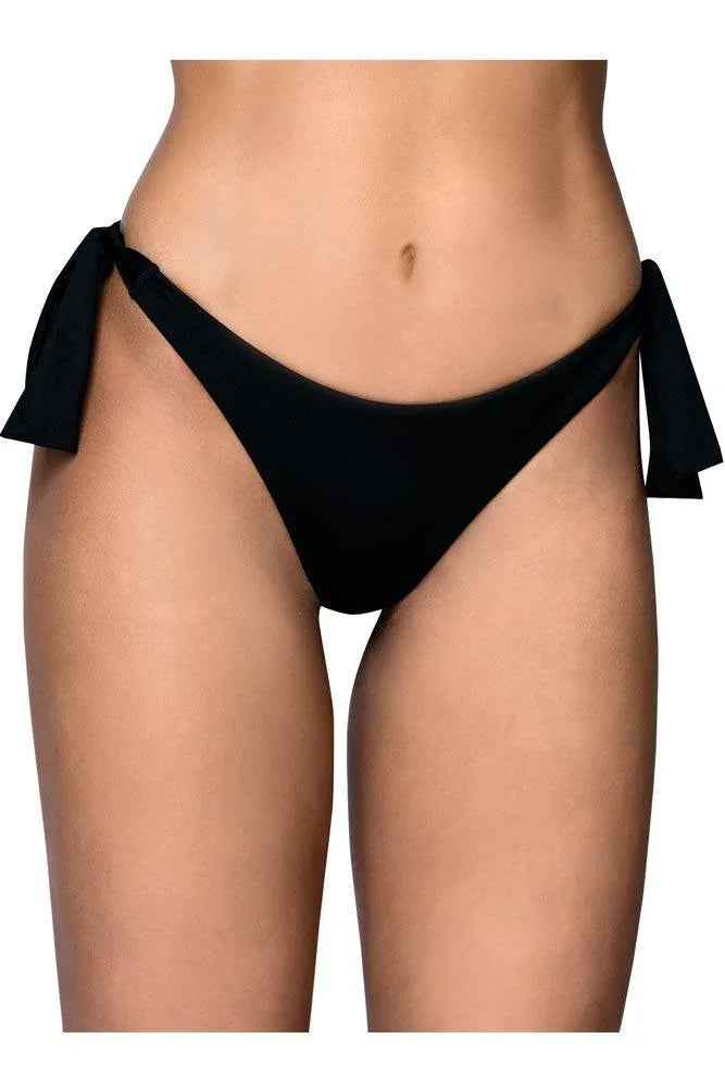 Lorin - Γυναικείο Μαγιό Δετό - Lorin Μαύρο L-8016 - E-string.gr