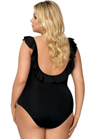 Lorin - Γυναικείο Μαγιό - Ολόσωμο Lorin Μαύρο L-4279 - E-string.gr