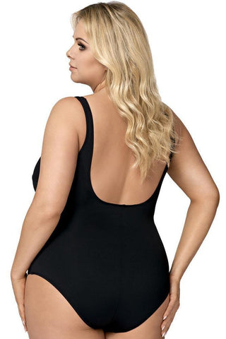 Lorin - Γυναικείο Μαγιό - Ολόσωμο Lorin Μαύρο L-4295 - E-string.gr