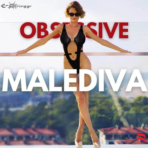 Obsessive - Γυναικείο Μαγιό - Ολόσωμο Obsessive Malediva Μαύρο OB0497 - E-string.gr