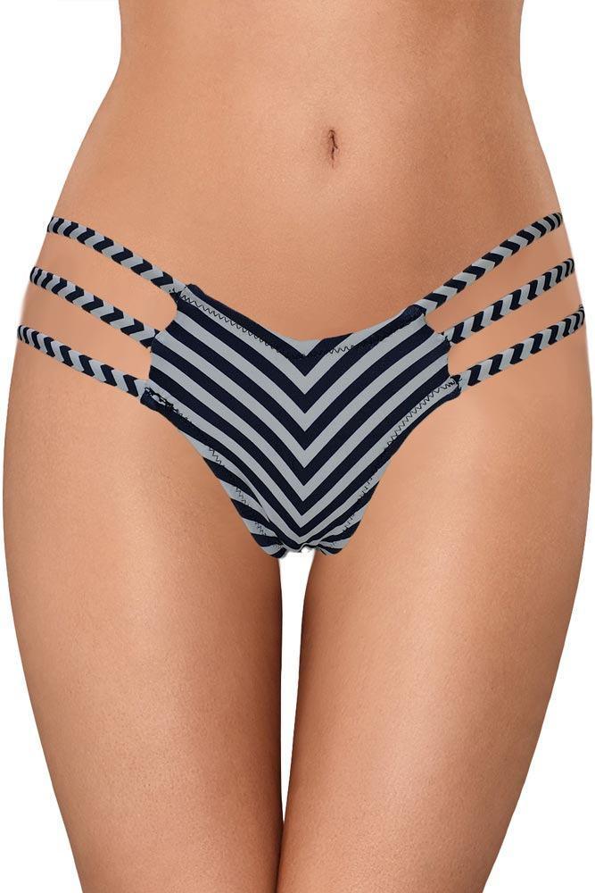 SLP - Γυναικείο Μαγιό String - Kiss Μπλε Σκούρο UT-20383-Blue - E-string.gr