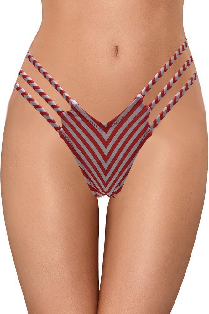 SLP - Γυναικείο Μαγιό String - Kiss Κόκκινο UT-20383-Red - E-string.gr