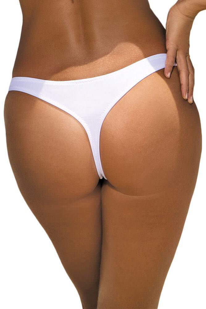 Marko - Γυναικείο Μαγιό String - Irina Λευκό M-02-White - E-string.gr