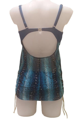 Marko - Γυναικείο Μαγιό - Tankini Amelia Naviglio M-409 - E-string.gr