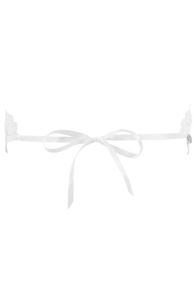 Obsessive - Μάσκα - Obsessive Amor Blanco Eye Mask Λευκή OB6130 - E-string.gr