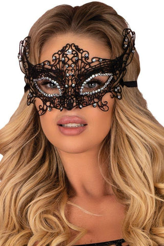 Livco Corsetti - Μάσκα - Livco Diamond Μαύρη LC-MJ010 - E-string.gr