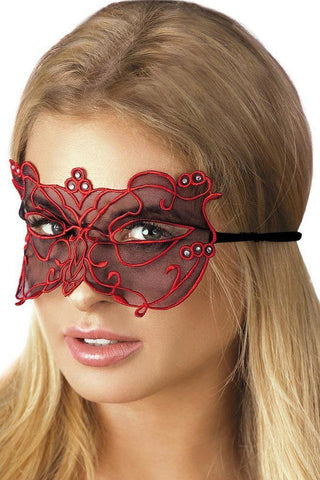 Excellent Beauty - Μάσκα - Excellent Beauty Κόκκινη M-407-Red - E-string.gr