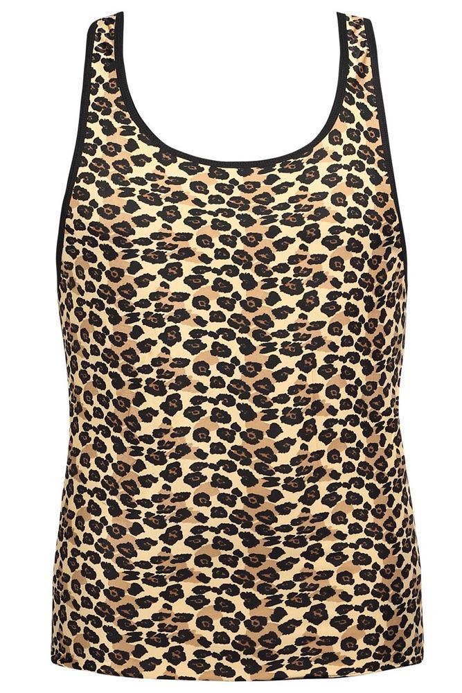 Anais - Ανδρικό T-Shirt - Anais Merkury T-Shirt Λεοπαρ AN-Merkuy-Tshirt - E-string.gr