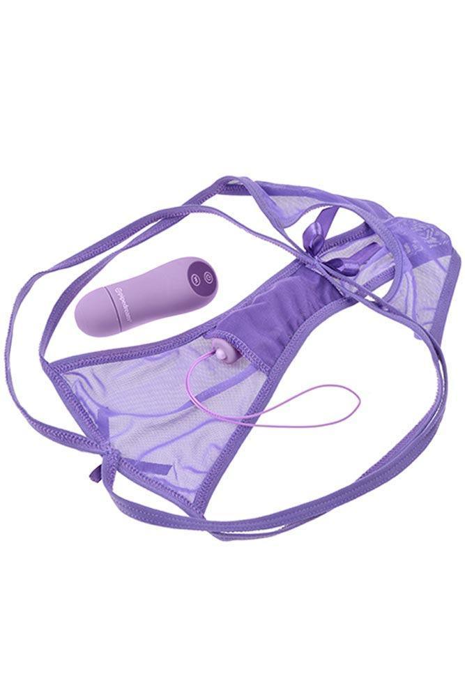 Fetish Fantasy Series - Εσώρουχο με δόνηση - Fantasy for her cheeky panty μωβ S4F014246 - E-string.gr