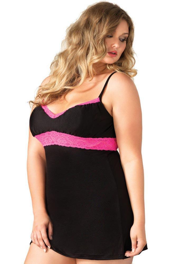 Leg Avenue - PLUS SIZE Νυχτικό - Plussize nightie LG8872 - E-string.gr