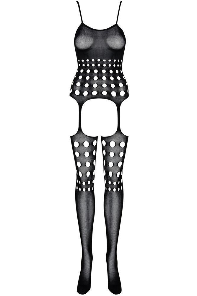 Obsessive - Ολόσωμο καλσόν Αυτοκινήτου - Bodystocking G310 black - E-string.gr