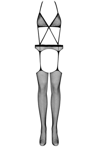 Obsessive - Ολόσωμο καλσόν- Bodystocking N108 black Obsessive VTU2171 - E-string.gr
