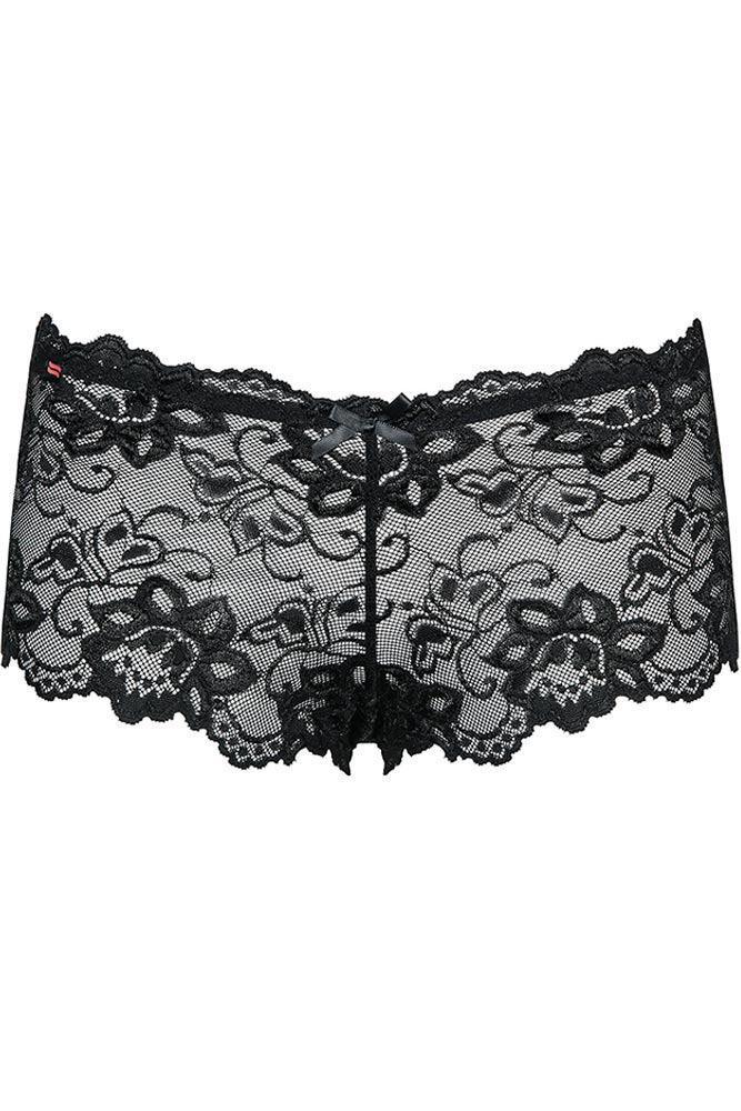 Obsessive - Γυναικείο μποξερ - Obsessive Idillia shorts black OB8988 - E-string.gr