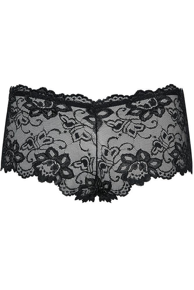 Obsessive - Γυναικείο μποξερ - Obsessive Idillia shorts black OB8988 - E-string.gr