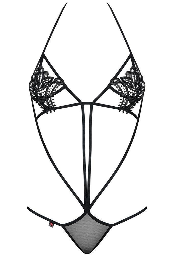 Obsessive - Γυναικείο κορμάκι - Luiza Teddy Black Obsessive GPU481 - E-string.gr