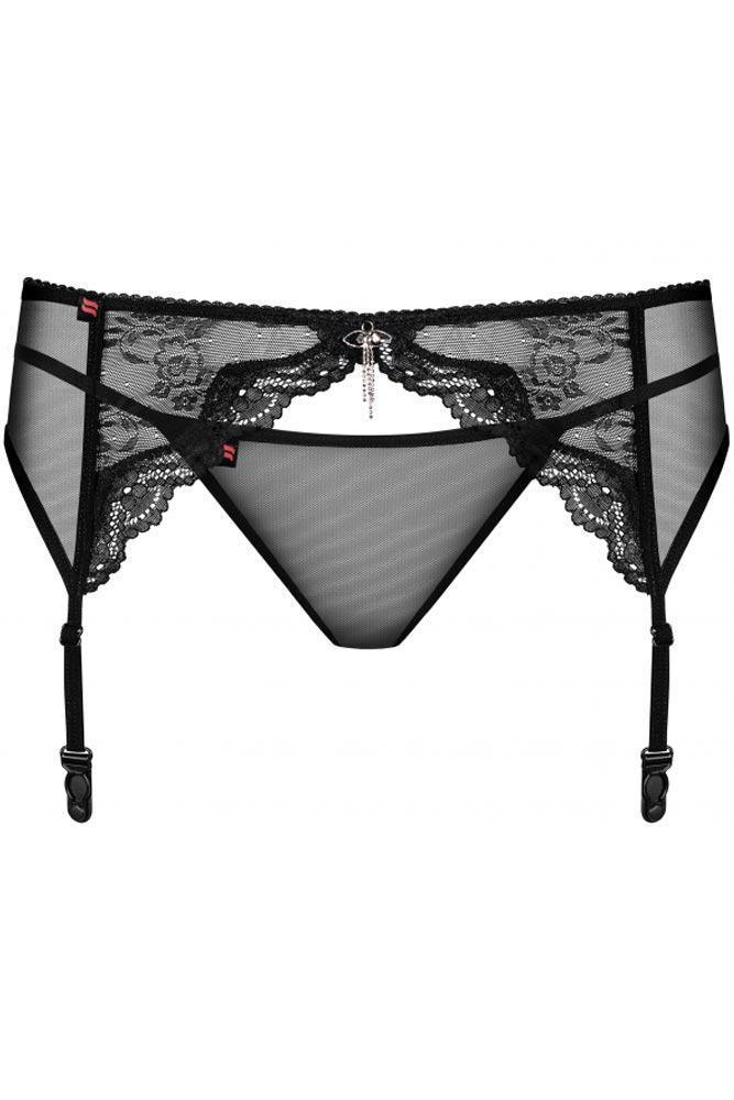 Obsessive - Γυναικεία ζαρτιέρα - Obsessive Charms garter belt and thong OB8720 - E-string.gr