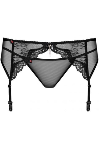 Obsessive - Γυναικεία ζαρτιέρα - Obsessive Charms garter belt and thong OB8720 - E-string.gr