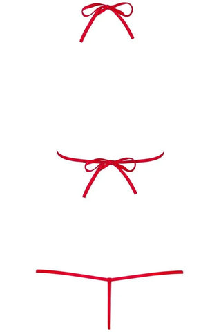 Obsessive - Γυναικείο κορμάκι - Luiza Teddy Red Obsessive GPU482 - E-string.gr