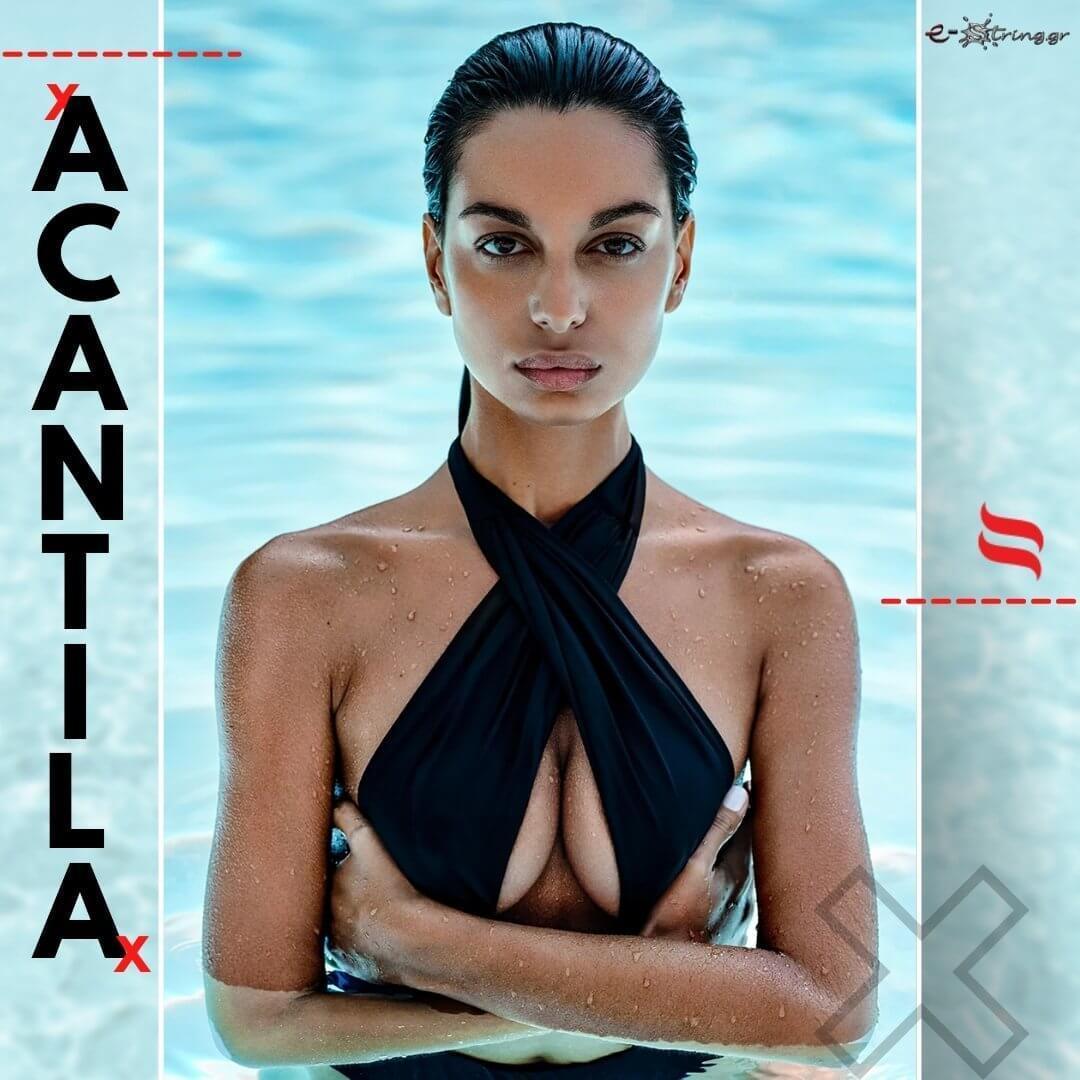 Obsessive - Γυναικείο Μαγιό - Ολόσωμο Obsessive Acantila Μαύρο OB6100 - E-string.gr