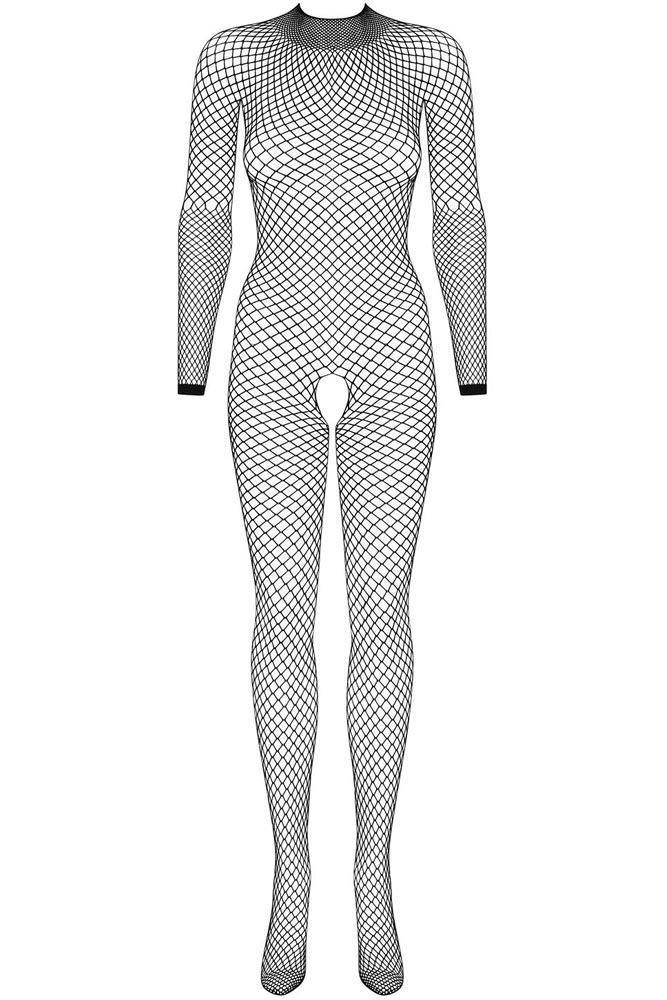 Obsessive - Ολόσωμο Καλσόν- Bodystocking N121 Μαύρο OB9767 - E-string.gr