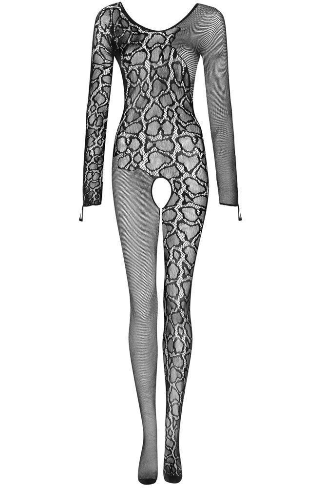Obsessive - Ολόσωμο καλσόν Αυτοκινήτου - Bodystocking G326 Μαύρο OB8875 - E-string.gr
