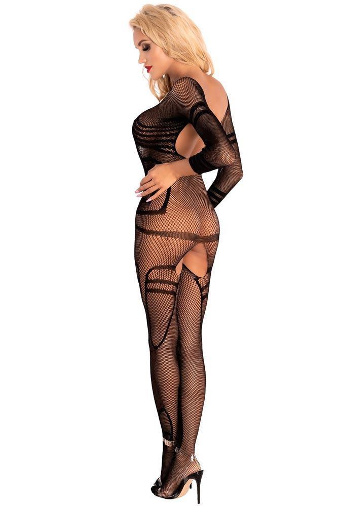 Livco Corsetti - Ολόσωμο Καλσόν Αυτοκινήτου - LivCo Monata Μαύρο LC20054 - E-string.gr
