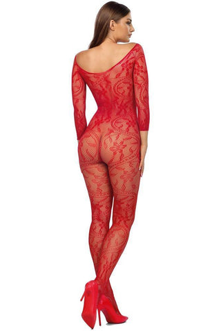 Anais - Ολόσωμο Καλσόν - Anais Mirabella Κόκκινο AN-Mirabella-Red - E-string.gr