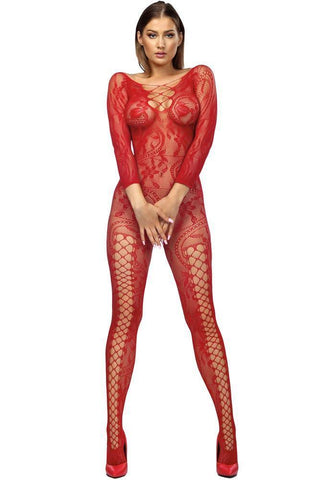 Anais - Ολόσωμο Καλσόν - Anais Mirabella Κόκκινο AN-Mirabella-Red - E-string.gr