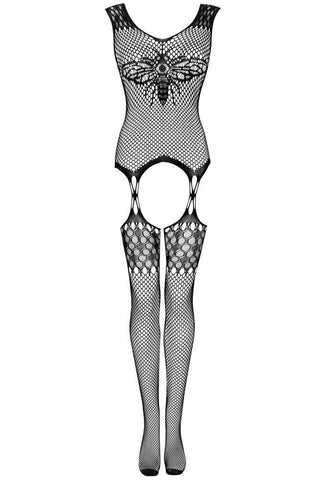 Obsessive - Ολόσωμο καλσόν Αυτοκινήτου - Bodystocking G323 Μαύρο OB6680 - E-string.gr