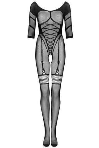 Obsessive - Ολόσωμο καλσόν Αυτοκινήτου - Bodystocking G329 Μαύρο OB9438 - E-string.gr