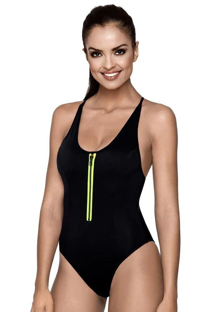 Lorin - Γυναικείο Μαγιό - Ολόσωμο Lorin Μαύρο L-4228 - E-string.gr