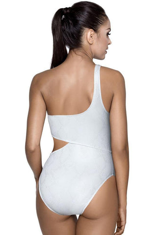 Lorin - Γυναικείο Μαγιό - Ολόσωμο Lorin Λευκό L-4232 - E-string.gr