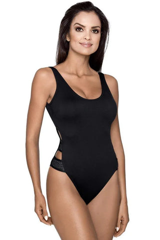 Lorin - Γυναικείο Μαγιό - Ολόσωμο Lorin Μαύρο L-4244 - E-string.gr