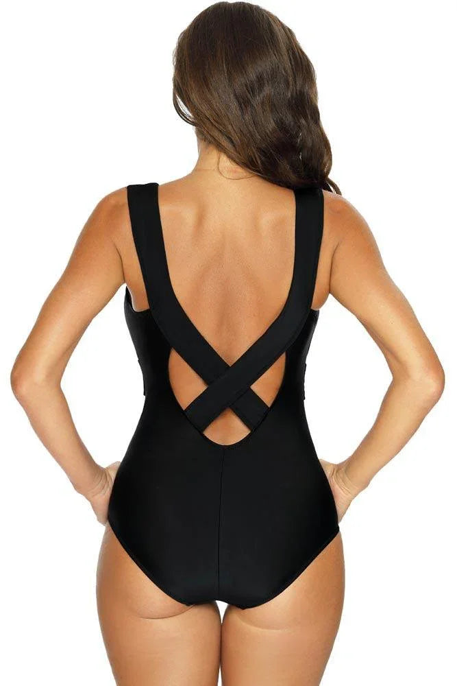 Marko - Γυναικείο Μαγιό - Ολόσωμο Georgia Μαύρο M-598-Black - E-string.gr