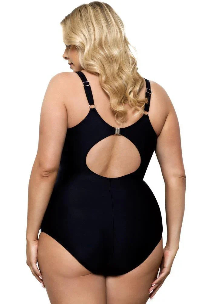 Lorin - Γυναικείο Μαγιό - Ολόσωμο Lorin Μαύρο L-4386 - E-string.gr