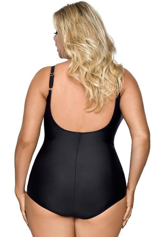 Lorin - Γυναικείο Μαγιό - Ολόσωμο Lorin Μαύρο L-4207 - E-string.gr