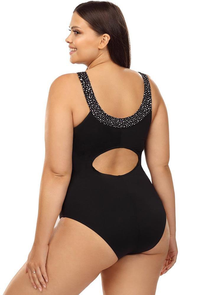 Lorin - Γυναικείο Μαγιό - Ολόσωμο Lorin Μαύρο L-4442 - E-string.gr