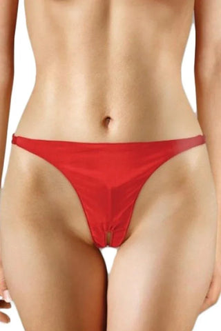 Ouch! - Εσώρουχο με δόνηση - Panty with Vibrating Bullet Κόκκινο S4F03783 - E-string.gr