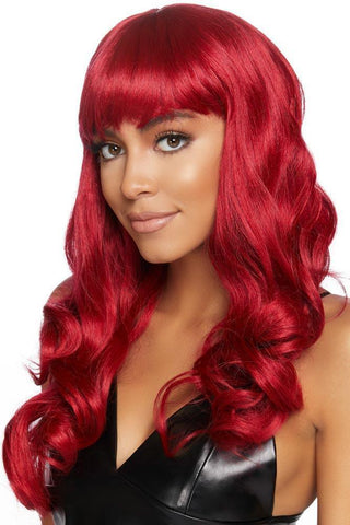 Leg Avenue - Περούκα - Misfit Long Wavy Wig Κόκκινη LG-A2766 - E-string.gr